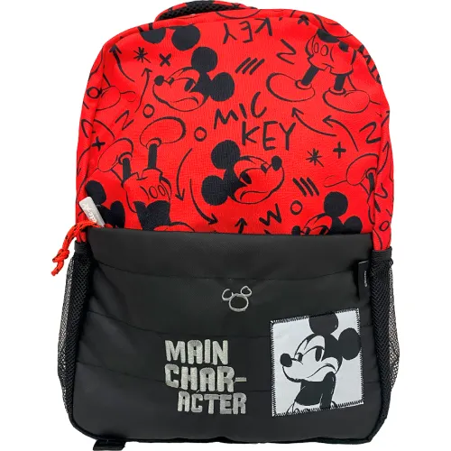 Mickey Rojo de Niña / Niño modelo Mochila Clasic Mickey Colección K Bts25 rojos rojas roja negros negra negras niña 2025080722301120681  