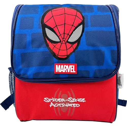 Spiderman Rojo modelo Lonchera Spiderman Colección E Bts25 rojos rojas roja azules 2025080722301120747  