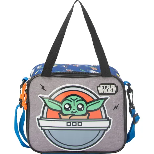 Star Wars Plateado modelo Lonchera Mandalorian Colección B Bts25 plateados azules 2025080722301120801  