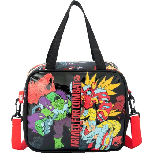 Avengers Rojo modelo Lonchera Avengers-Hulk Colección F Bts25 rojos rojas roja negros negra negras 2025080722301120837  