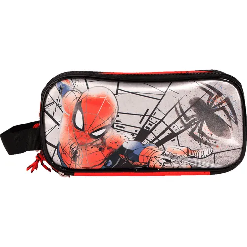 Spiderman Rojo modelo Cartuchera Organizadora Spiderman Colección G Bts25 rojos rojas roja grises 2025080722301120882  