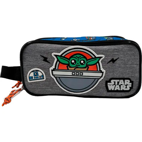 Star Wars Plateado modelo Cartuchera Organizadora Mandalorian Colección B Bts25 plateados azules 2025080722301120918  