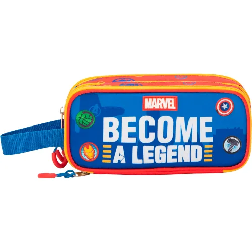 Avengers Rojo modelo Cartuchera Organizadora Avengers Colección A Bts25 rojos rojas roja azules 2025080722301120963  