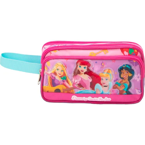Princesas Rosado Cartuchera Organizadora Princesas Colección E Bts25