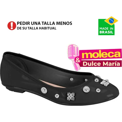 MOLECA Negro de Mujer modelo Ballerina Mujer 5027v26 negros sintéticos mujer 2025080819421239616 Sintético Pvc
