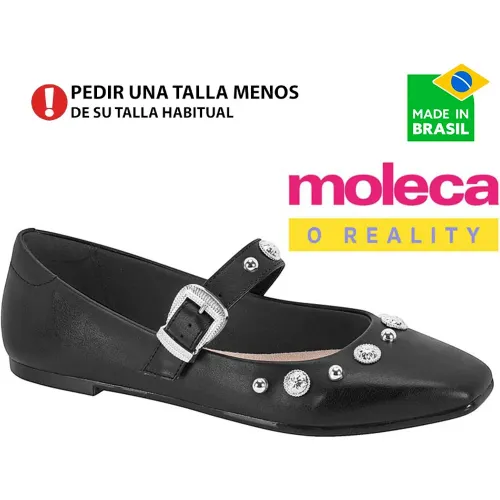 MOLECA Negro de Mujer modelo Ballerina Mujer 5824v26 negros sintéticos mujer 2025080819421239742 Sintético Pvc