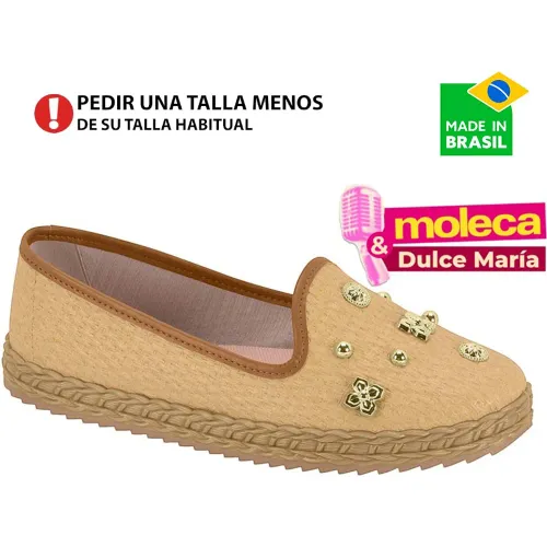 MOLECA  de Mujer modelo Mocasin Mujer 5696v26 cameles sintéticos mujer 2025080819421239763 Sintético Pvc