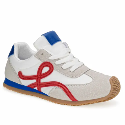 Just4u Blanco de Niña / Niño modelo Zapatilla Kids Z Milo blancos blanca blancas rojos rojas roja sintéticos niña 2025080820410886742 Sintético Sintético