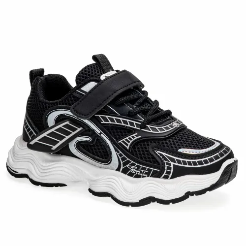Just4u Negro de Niño modelo Zapatilla Kids Z Micky negros sintéticos niño 2025080820410886940 Sintético Sintético