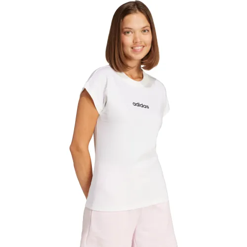 adidas Blanco de Mujer modelo Polo Deportivo Mujer W Lin Sj T blancos mujer 2025081117020376836  