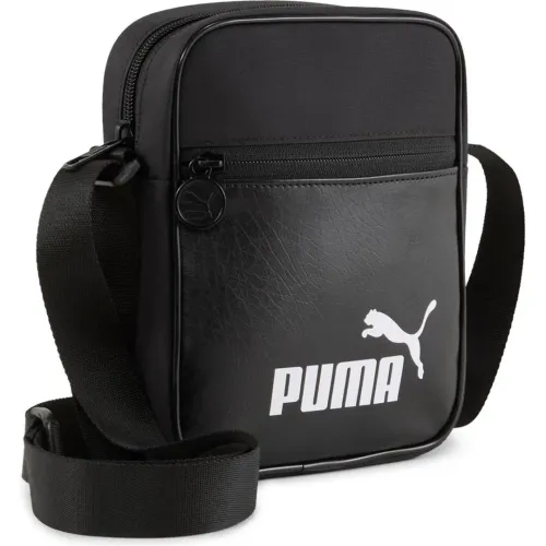Puma Negro Morral Deportivo Unisex Campus Portable