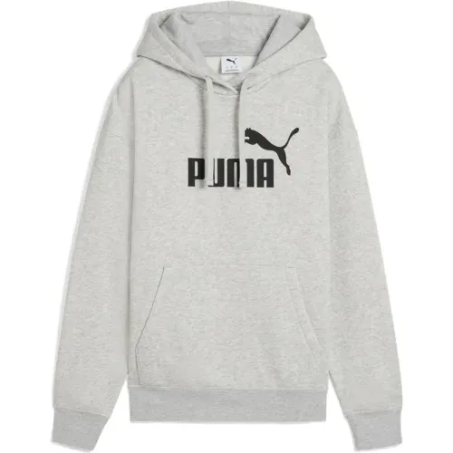 Puma Gris de Mujer modelo Polera Deportiva Mujer Ess No. 1 Logo Comfort Hoodie Fl grises mujer 2025081119191861718  