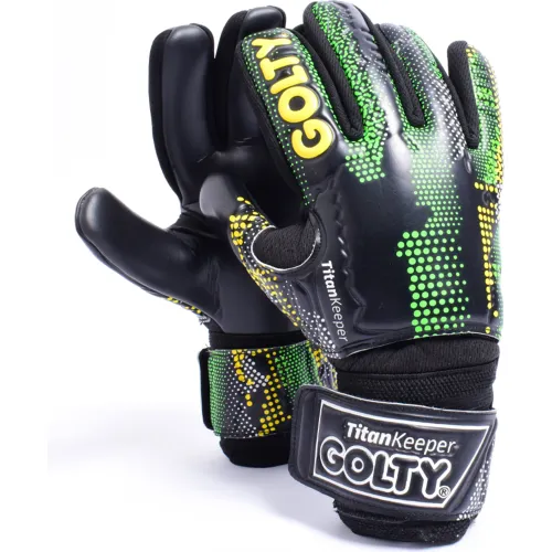 GOLTY Negro modelo Guante De Futbol Unisex Competencia Golty Titan Keeper negros verdes 2025081122020850617  