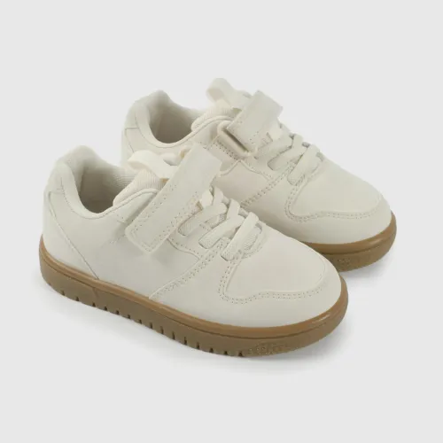 Colloky Blanco de Niña / Niño modelo Zapatilla Niños Cu47230209v26 blancos marrones textiles niña 2025081219025562985 Textil Pvc