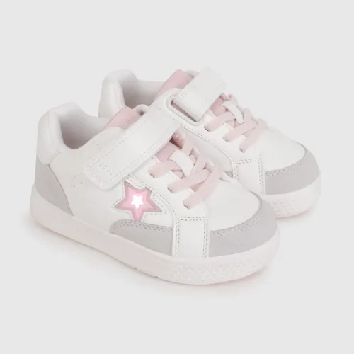 Colloky Blanco de Niña modelo Zapatilla Niña Cg47020210v26 blancos textiles niña 2025081219025563345 Textil TR
