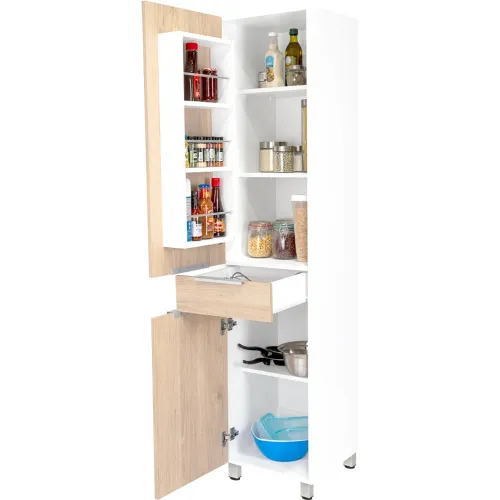 TUHOME Alacena De Cocina Melia 2 Puertas 1 Cajon