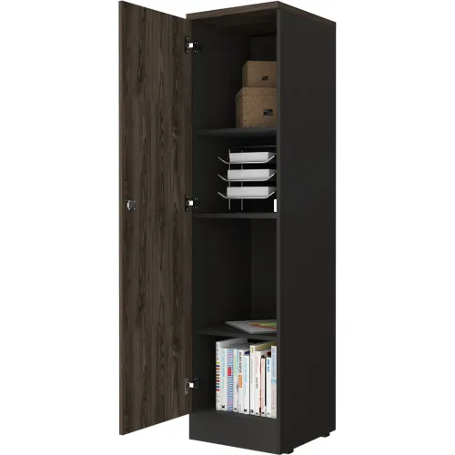 TUHOME Biblioteca Home Office 1 Puerta
