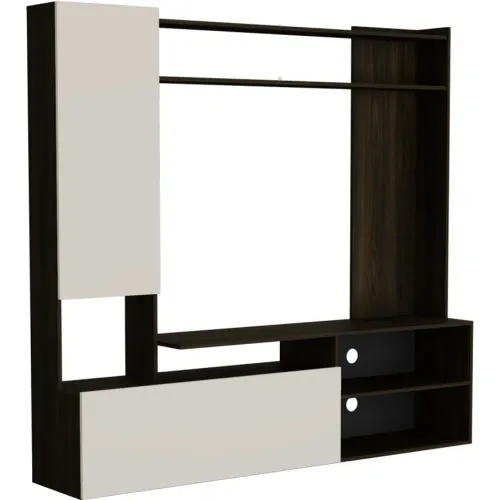 TUHOME Estante Tv70 Nolic 2 Puertas