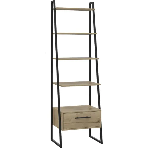 TUHOME Biblioteca Escalera Magnum 1 Cajon