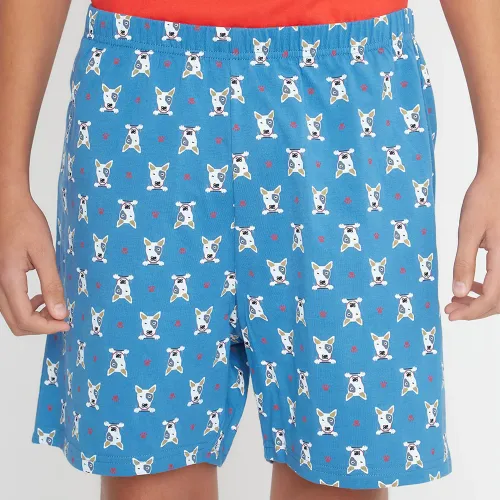 Kayser Pijama Short Juvenil 76.81-Roj