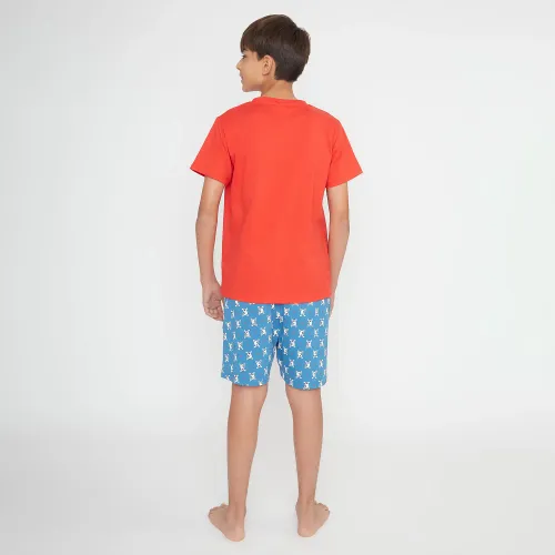 Kayser Pijama Short Juvenil 76.81-Roj