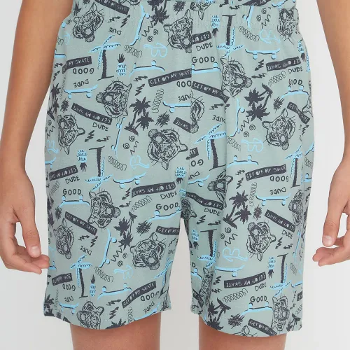 Kayser Pijama Short Juvenil 76.814-Ver