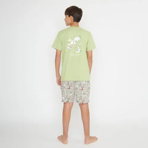Kayser Pijama Short Juvenil D7662-Ver