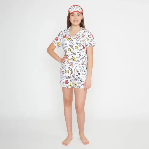 Kayser Blanco de Niño modelo Pijama Short Juvenil D7574-Bla niño 2025081316533676321  