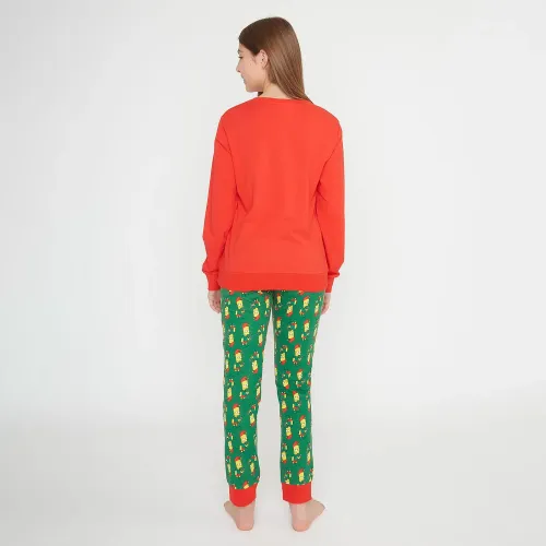 Kayser Pijama Pantalon Juvenil S6574-Roj