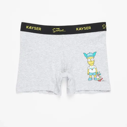 Kayser Gris de Niña modelo Boxer Largo Jovencita S9449-Gri niña 2025081316533676411  