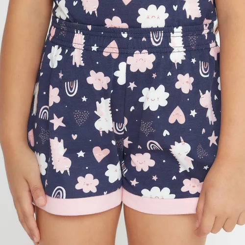 Kayser Pijama Short Niños 73.1099-Azu