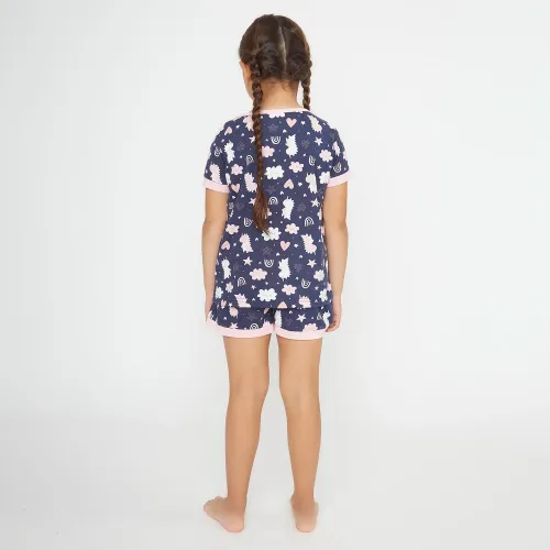 Kayser Pijama Short Niños 73.1099-Azu