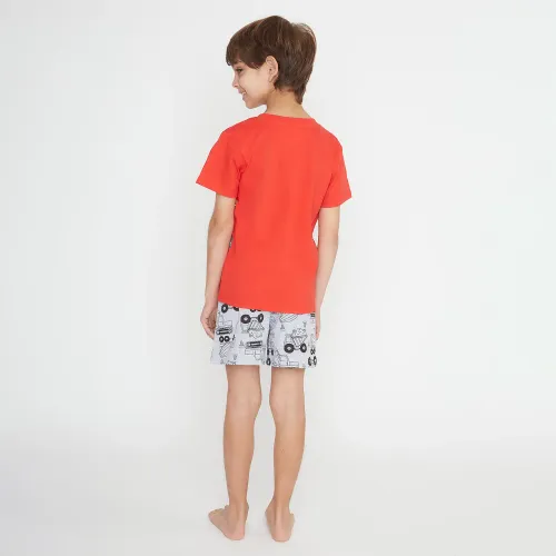 Kayser Pijama Short Niños 74.817-Roj