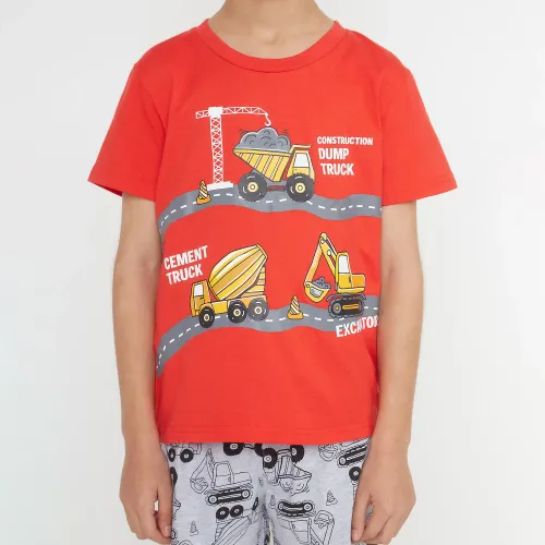 Kayser Pijama Short Niños 74.817-Roj