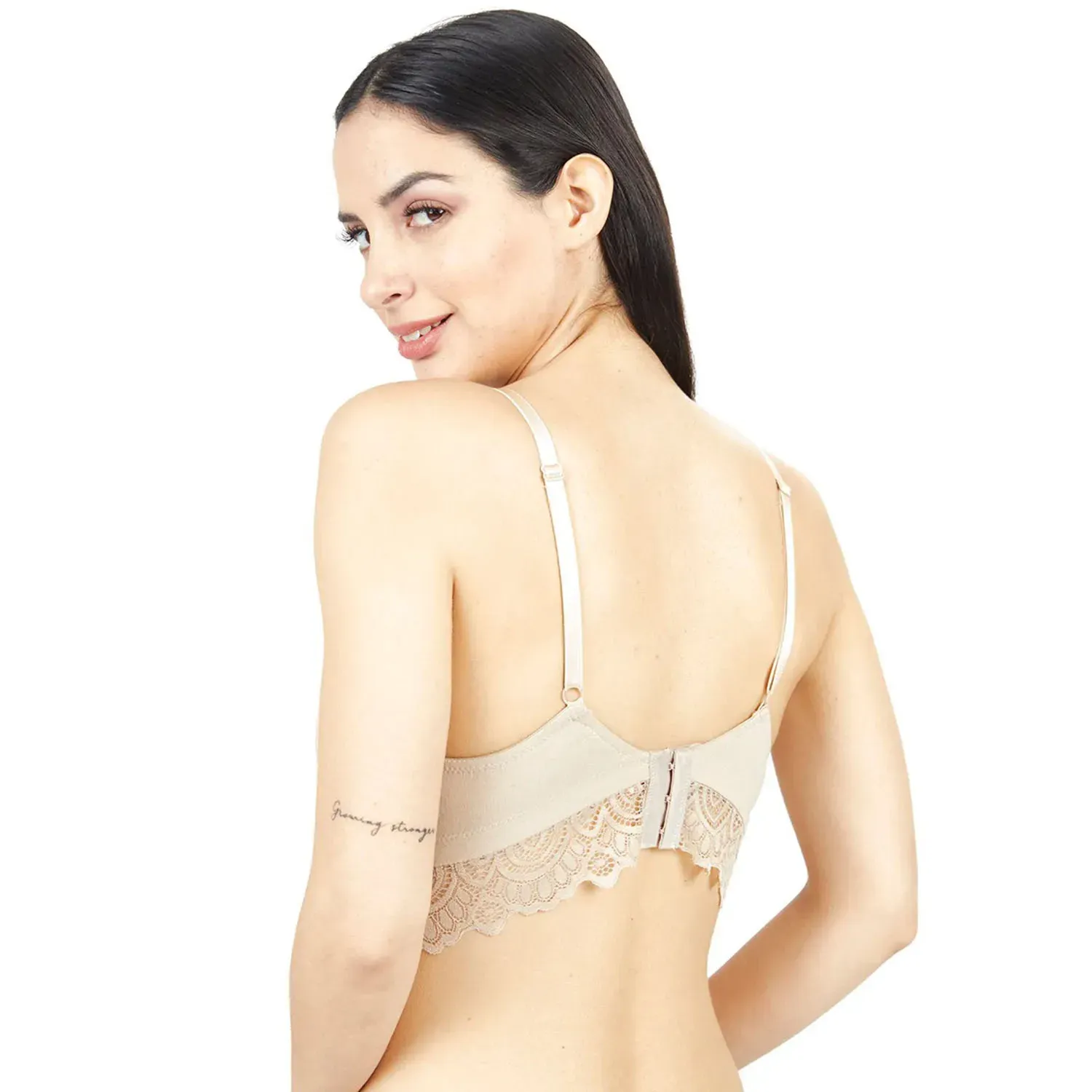 Sosten Kayser Encaje Con Soft C/B Mujer 50.506-Beib color beige | Platanitos