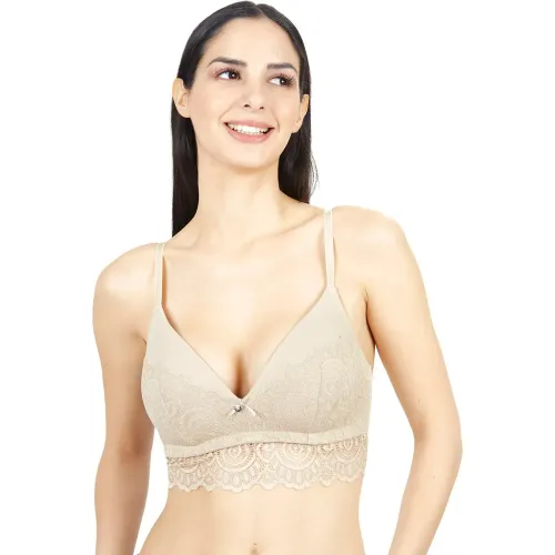 Sosten Kayser Encaje Con Soft C/B Mujer 50.506-Beib color beige | Platanitos
