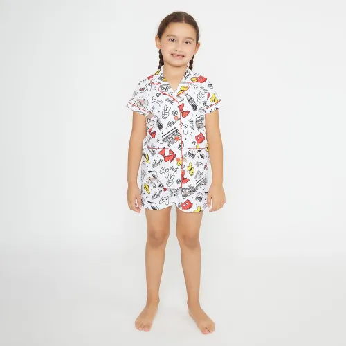 Kayser Blanco de Niño modelo Pijama Short Niños D7374-Bla niño 2025081316533677476  