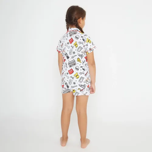 Kayser Pijama Short Niños D7374-Bla
