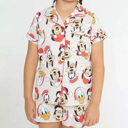 Kayser Pijama Short Niños D7380-Gri
