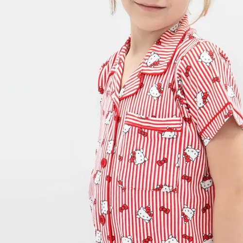 Kayser Pijama Short Niños Hk7301-Roj