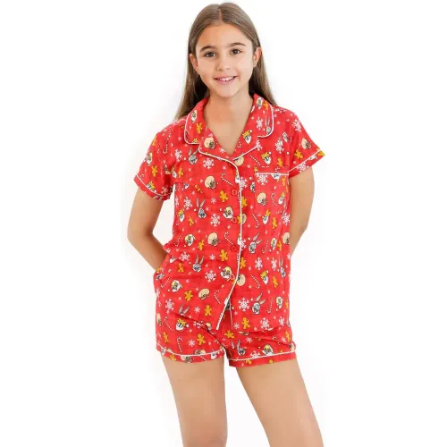 Kayser Rojo de Niño modelo Pijama Short Niños W7301-Roj niño 2025081316533677572  