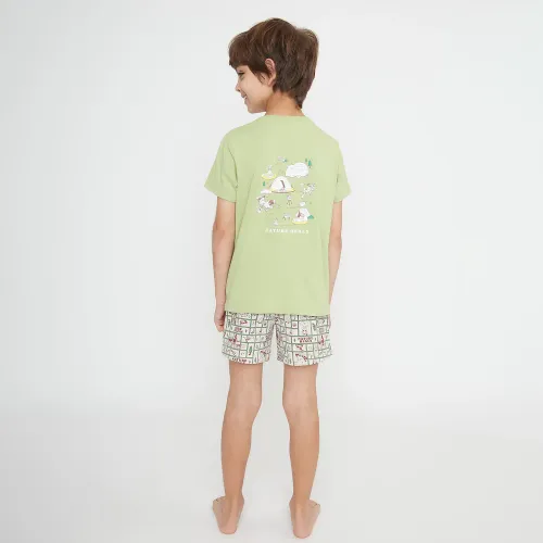 Kayser Pijama Short Niños D7462-Ver