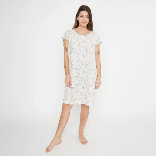 Kayser  de Mujer modelo Camisa Manga Corta Mujer 71.1071-Caf mujer 2025081316533677932  