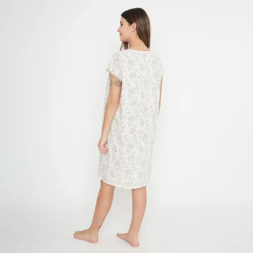 Kayser Camisa Manga Corta Mujer 71.1071-Caf
