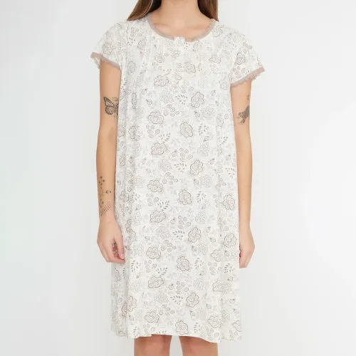 Kayser Camisa Manga Corta Mujer 71.1071-Caf