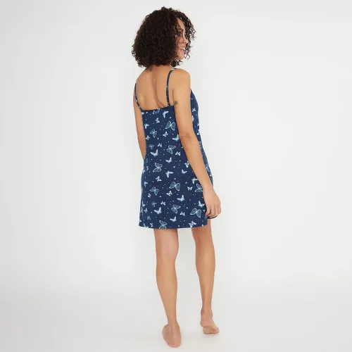 Kayser Camisola Con Bretel Super Soft Mujer 71.1074-Azu