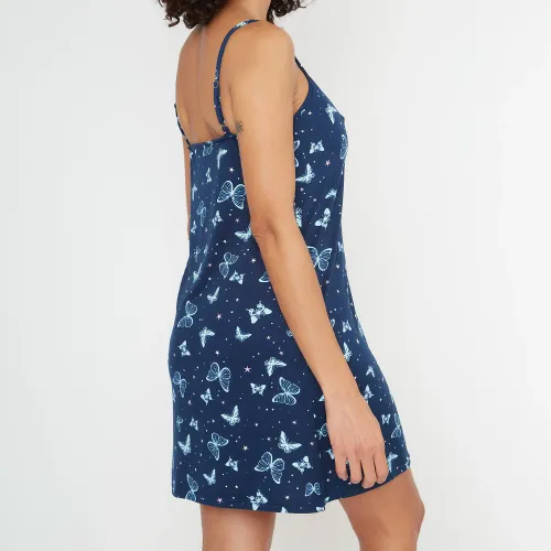 Kayser Camisola Con Bretel Super Soft Mujer 71.1074-Azu
