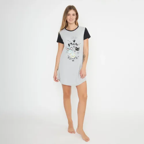 Kayser Gris de Mujer modelo Camisola Manga Corta Mujer 71.1075-Gri mujer 2025081316533677968  