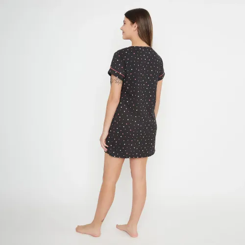 Kayser Camisola Manga Corta Mujer 71.1076-Neg
