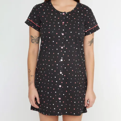 Kayser Camisola Manga Corta Mujer 71.1076-Neg